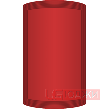 Фасад Эмаль Матовая 19мм Престиж Модерн 77 полукруглый R300 высота 717-916мм