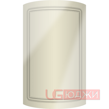 Фасад Эмаль Глянец 19мм Стандарт 1 полукруглый R300 высота 717-916мм