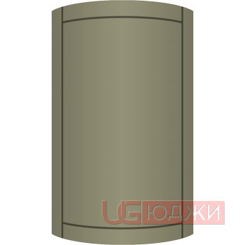 Фасад Эмаль Матовая 19мм Стандарт 6 полукруглый R300 высота 357-716мм