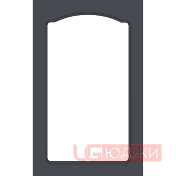 Фасад Эмаль Матовая 19мм Стандарт 3 Витрина