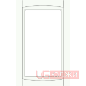 Фасад Эмаль Матовая 19мм Престиж Классика 66 Витрина