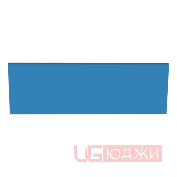 Цоколь прямой Эмаль Матовая 2300х150х19мм