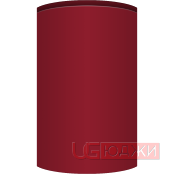 Фасад Эмаль Матовая 19мм Интегрированная ручка V1 полукруглый R300 высота 717-916мм