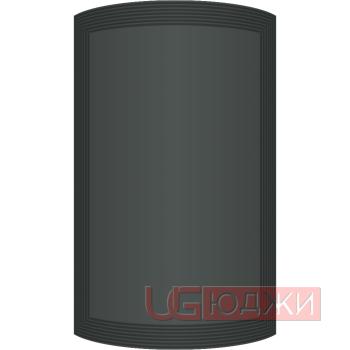 Фасад Эмаль Матовая 19мм Престиж Модерн 77 полукруглый R300 высота 357-716мм