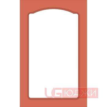 Фасад Эмаль Матовая 19мм Стандарт 3 Витрина