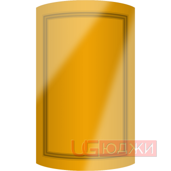 Фасад Эмаль Глянец 19мм Престиж Классика 73 полукруглый R300 высота 717-916мм