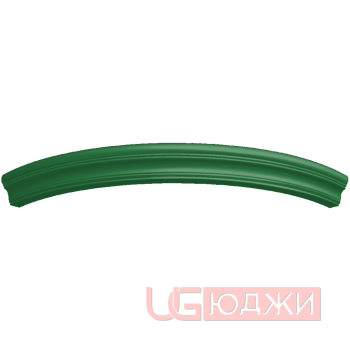 Карниз верхний полукруглый Эмаль Матовая R300х60мм
