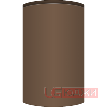 Фасад Эмаль Матовая 19мм Интегрированная ручка V1 полукруглый R300 высота 357-716мм