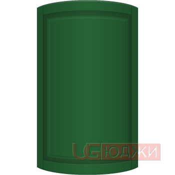 Фасад Эмаль Матовая 19мм Престиж Классика 67 полукруглый R300 высота 717-916мм