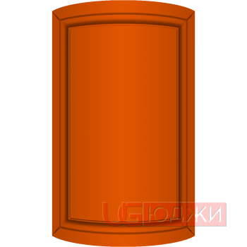 Фасад Эмаль Матовая 19мм Престиж Классика 71 полукруглый R300 высота 717-916мм