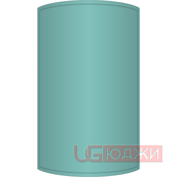 Фасад Эмаль Матовая 19мм Престиж Модерн 75 полукруглый R300 высота 717-916мм