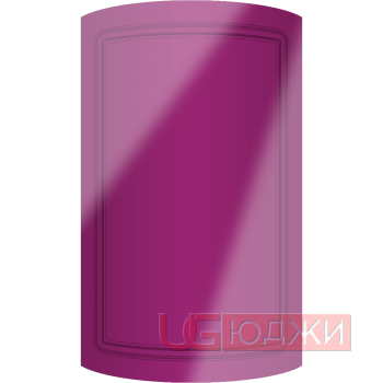 Фасад Эмаль Глянец 19мм Стандарт 1 полукруглый R300 высота 717-916мм