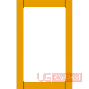 Фасад Эмаль Матовая 19мм Стандарт 6 Витрина