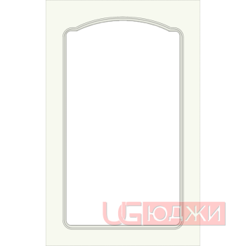 Фасад Эмаль Матовая 19мм Стандарт 3 Витрина