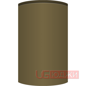 Фасад Эмаль Матовая 19мм Интегрированная ручка V1 полукруглый R300 высота 357-716мм