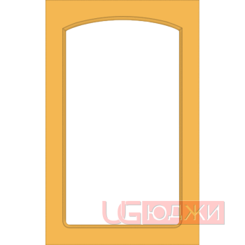 Фасад Эмаль Матовая 19мм Стандарт 11 Витрина