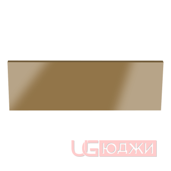 Цоколь прямой Эмаль Глянец 2300х150х19мм
