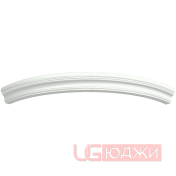 Карниз верхний прямой Эмаль Матовая 2400х60х80мм