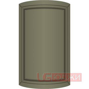 Фасад Эмаль Матовая 19мм Престиж Классика 71 полукруглый R300 высота 357-716мм