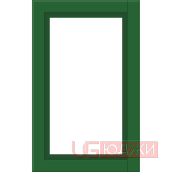 Фасад Эмаль Матовая 19мм Престиж Классика 67 Витрина