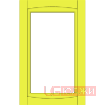 Фасад Эмаль Матовая 19мм Престиж Классика 66 Витрина