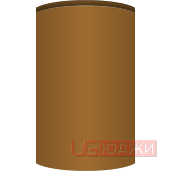 Фасад Эмаль Матовая 19мм Интегрированная ручка V1 полукруглый R300 высота 717-916мм