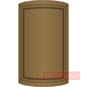 Фасад Эмаль Матовая 19мм Престиж Классика 71 полукруглый R300 высота 357-716мм