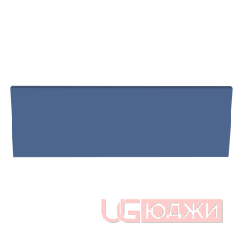 Цоколь прямой Эмаль Матовая 2300х150х19мм