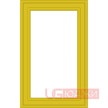 Фасад Эмаль Матовая 19мм Престиж Модерн 75 Витрина