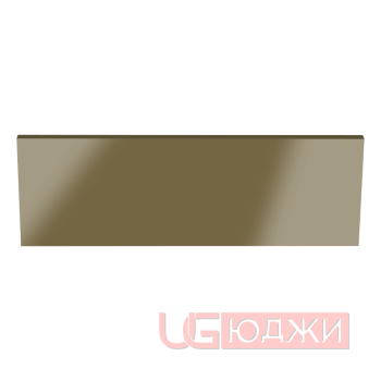 Цоколь прямой Эмаль Глянец 2300х150х19мм