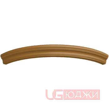 Карниз верхний прямой Эмаль Матовая 2400х60х80мм