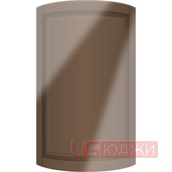 Фасад Эмаль Глянец 19мм Престиж Классика 67 полукруглый R300 высота 717-916мм