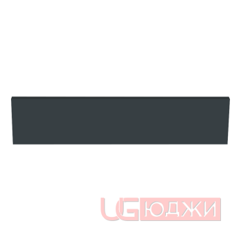 Цоколь прямой Эмаль Матовая 2300х100х19мм