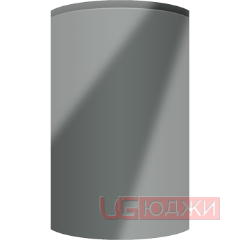 Фасад Эмаль Глянец 19мм Интегрированная ручка V1 полукруглый R300 высота 357-716мм