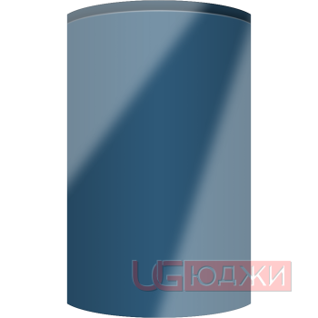 Фасад Эмаль Глянец 19мм Интегрированная ручка V1 полукруглый R300 высота 717-916мм