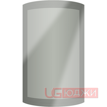 Фасад Эмаль Глянец 19мм Престиж Модерн 77 полукруглый R300 высота 717-916мм