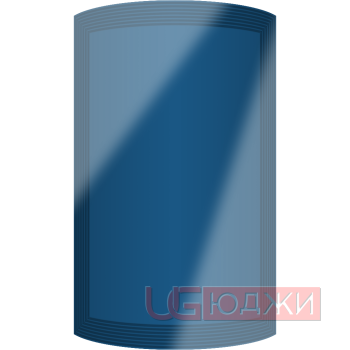 Фасад Эмаль Глянец 19мм Престиж Модерн 77 полукруглый R300 высота 717-916мм