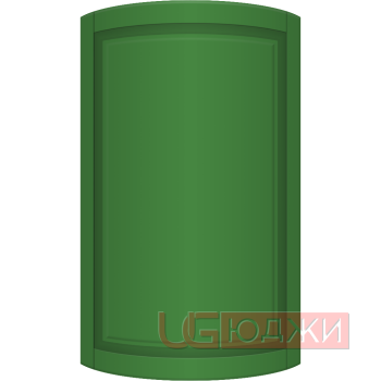 Фасад Эмаль Матовая 19мм Престиж Классика 67 полукруглый R300 высота 357-716мм