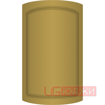 Фасад Эмаль Матовая 19мм Стандарт 11 полукруглый R300 высота 717-916мм