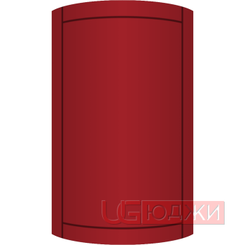 Фасад Эмаль Матовая 19мм Стандарт 6 полукруглый R300 высота 357-716мм