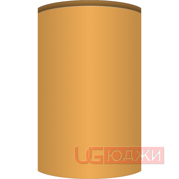 Фасад Эмаль Матовая 19мм Интегрированная ручка V1 полукруглый R300 высота 357-716мм