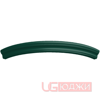 Карниз верхний полукруглый Эмаль Матовая R300х60мм