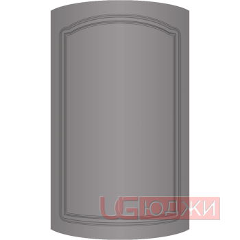 Фасад Эмаль Матовая 19мм Стандарт 3 полукруглый R300 высота 357-716мм