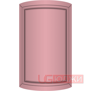 Фасад Эмаль Матовая 19мм Престиж Классика 71 полукруглый R300 высота 717-916мм