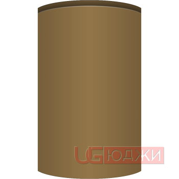 Фасад Эмаль Матовая 19мм Интегрированная ручка V1 полукруглый R300 высота 717-916мм