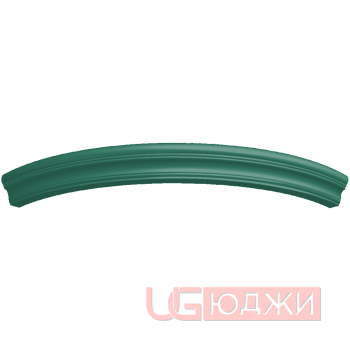 Карниз верхний прямой Эмаль Матовая 2400х60х80мм