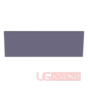Цоколь прямой Эмаль Матовая 2300х150х19мм