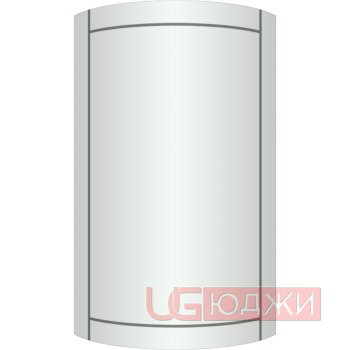 Фасад Эмаль Матовая 19мм Стандарт 6 полукруглый R300 высота 357-716мм