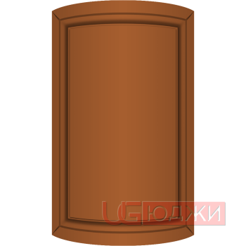 Фасад Эмаль Матовая 19мм Престиж Классика 71 полукруглый R300 высота 717-916мм