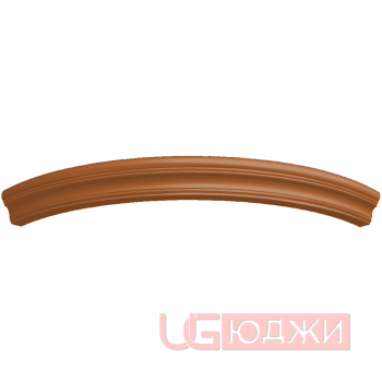 Карниз верхний прямой Эмаль Матовая 2400х60х80мм